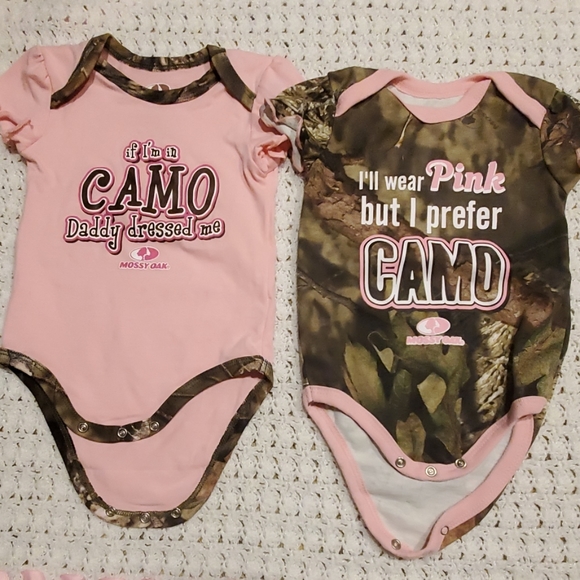 mossy oak onesie girl